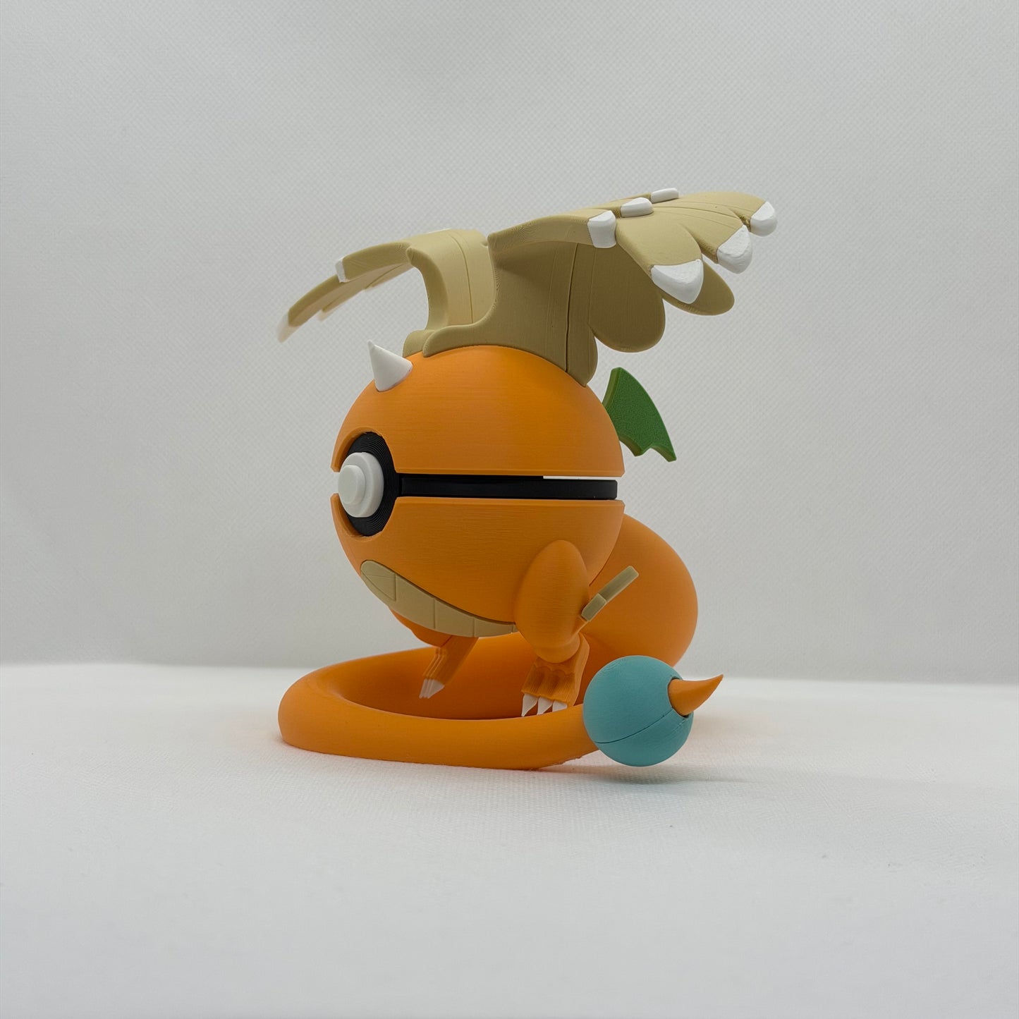 MegaDragoniteBall – 3D Gedruckter Pokéball Clicker Mega Dragonite Handgefertigt Schweiz | PRNT&more
