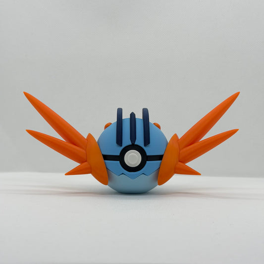MegaSwampertBall – 3D Gedruckter Pokéball Clicker Mega Swampert Handgefertigt Schweiz | PRNT&more