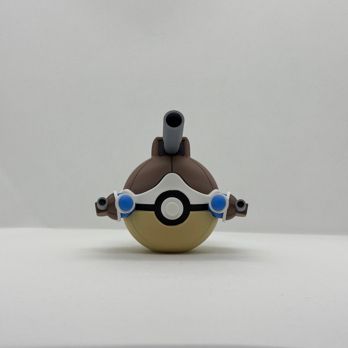 MegaBlastoiseBall – 3D Gedruckter Pokéball Clicker Mega Blastoise Handgefertigt Schweiz | PRNT&more