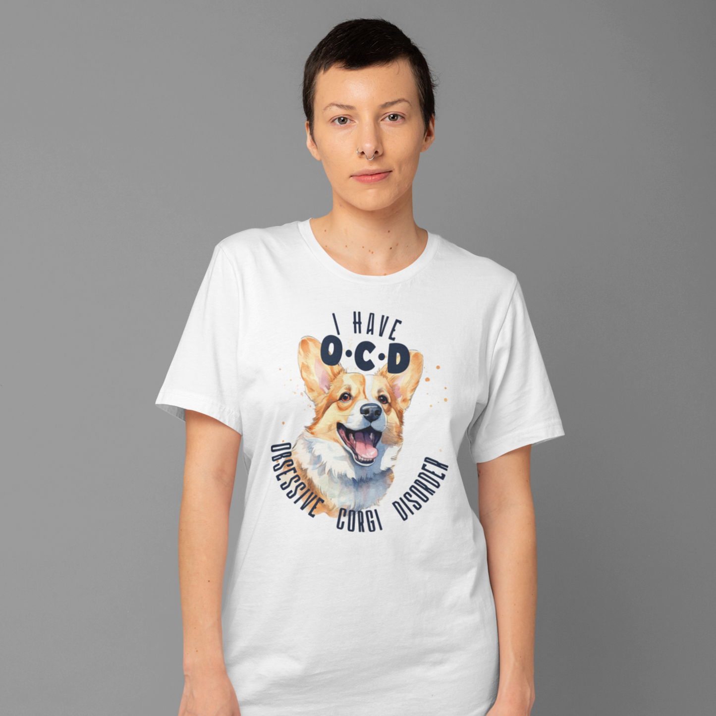Corgi T-Shirt – Lustiger Hundespruch Unisex | PRNT&mehr 