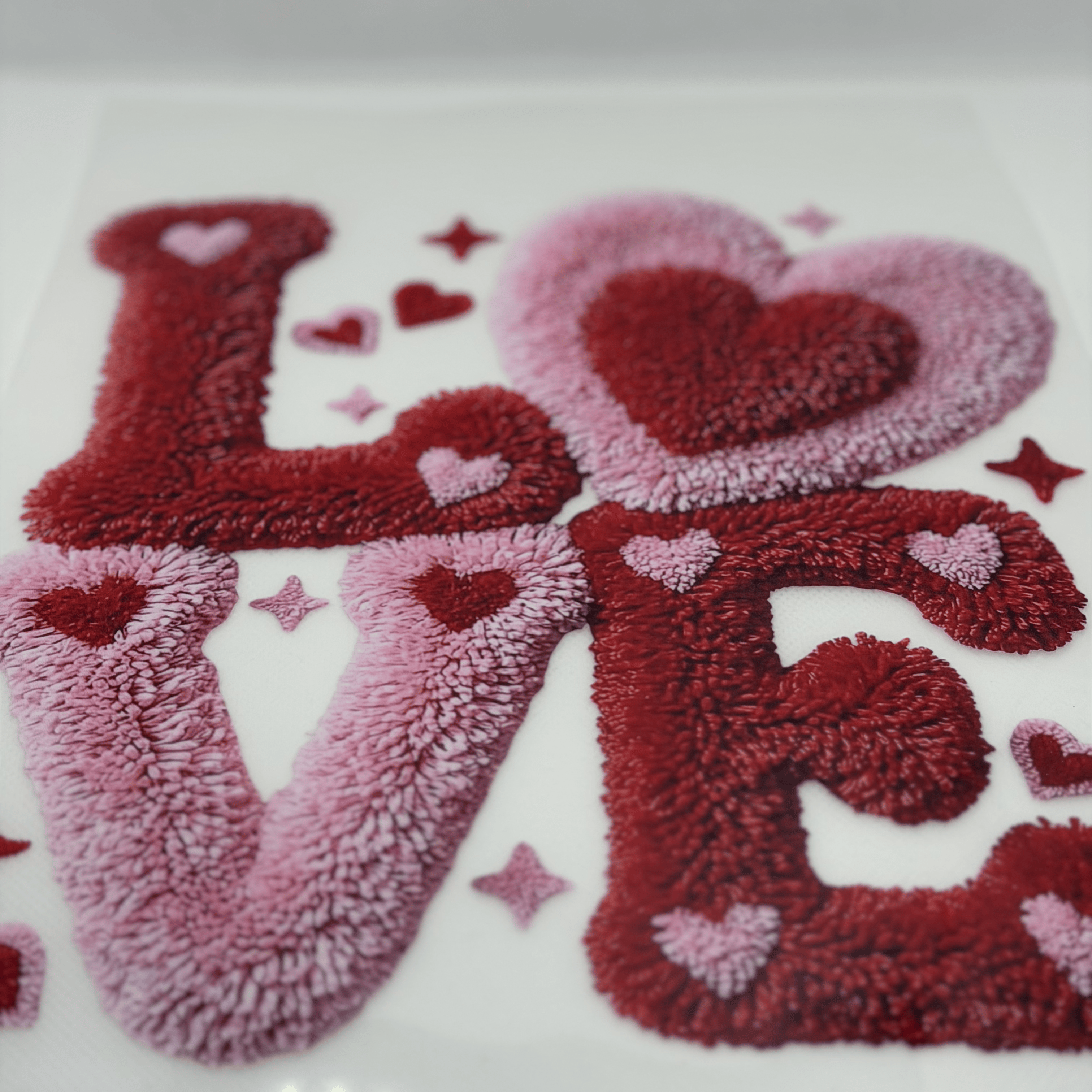 Latch Hook Liebe DTF Transfer – Valentinstag | PRNT&more