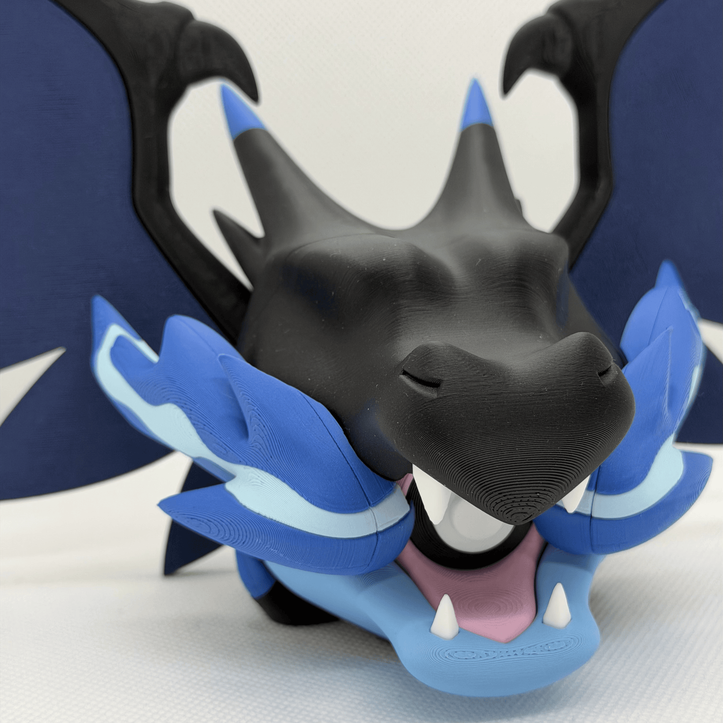 Mega Charizard X Pokeball Clicker – 3D Druck Pokémon | PRNT&more