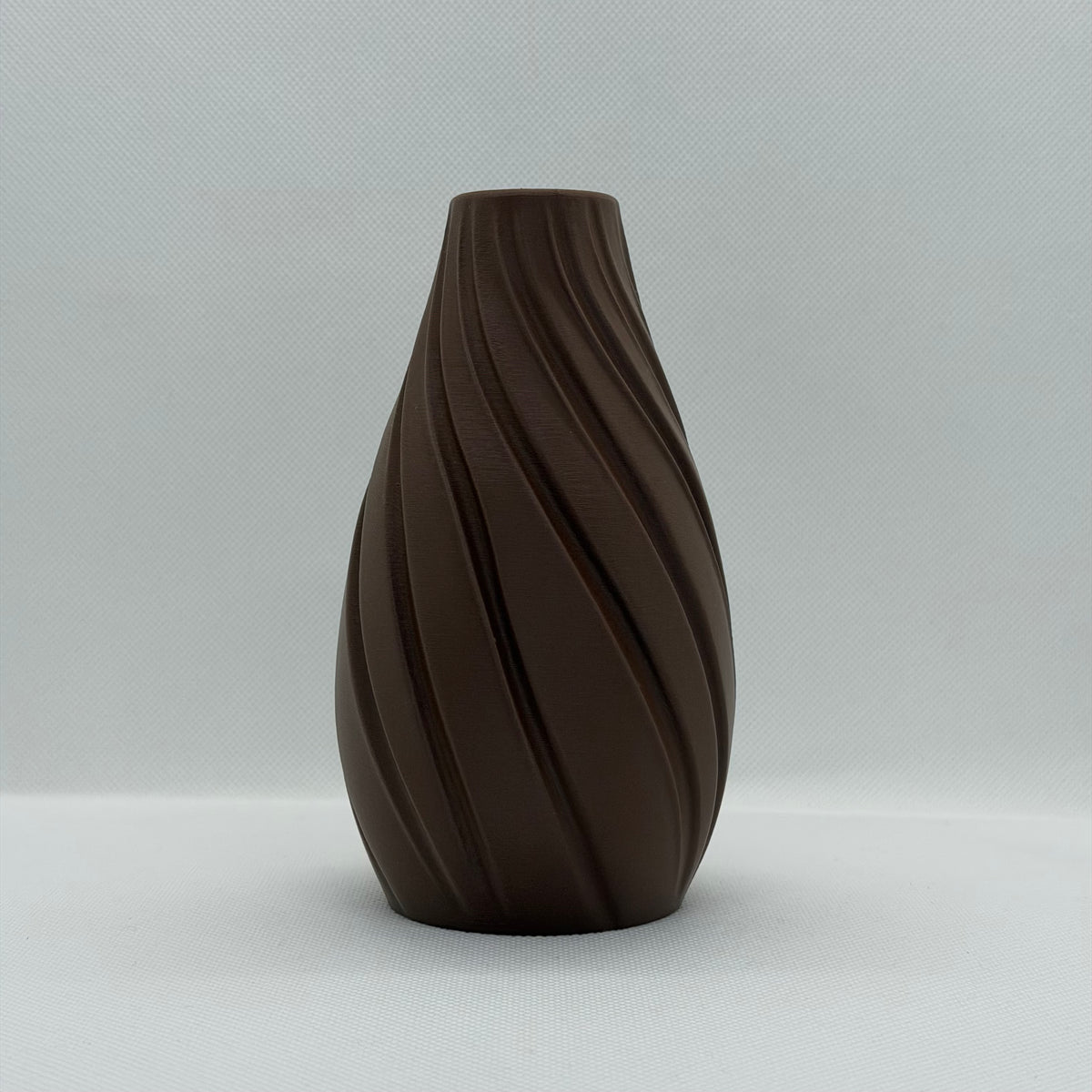 PrintVase Dark Brown – 3D Gedruckte Dekovase Handgefertigt Schweiz | PRNT&more