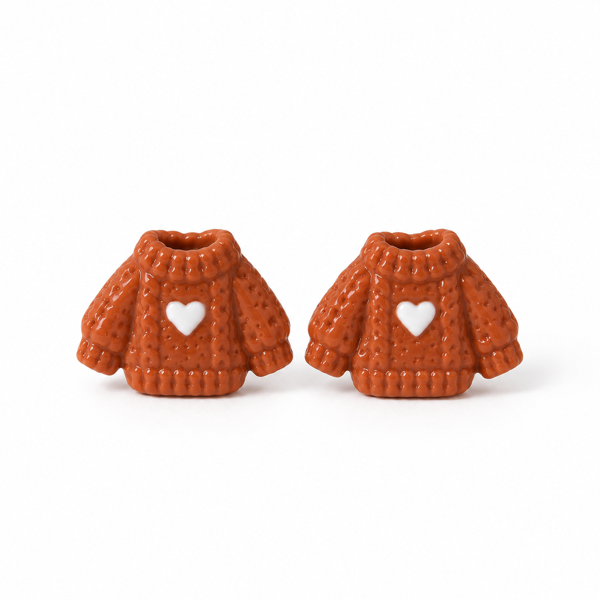 Cozy Sweater Ohrstecker Schweiz | 3D gedruckte Pullover Ohrstecker | PRNT&more