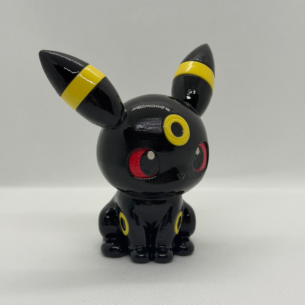 Umbreon Figur Schweiz | 3D gedruckte Umbreon Pokémon Figur | PRNT&more