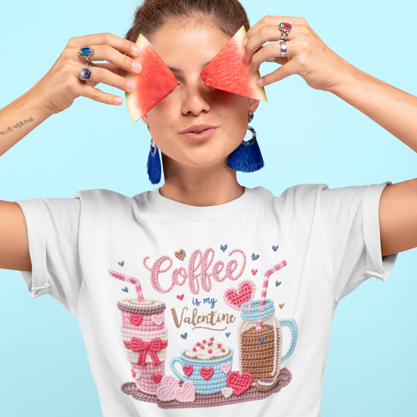 Kaffee Valentinstag DTF Transfer | PRNT&mehr 
