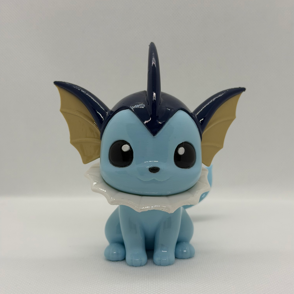Vaporeon Figur Schweiz | 3D gedruckte Vaporeon Pokémon Figur | PRNT&more