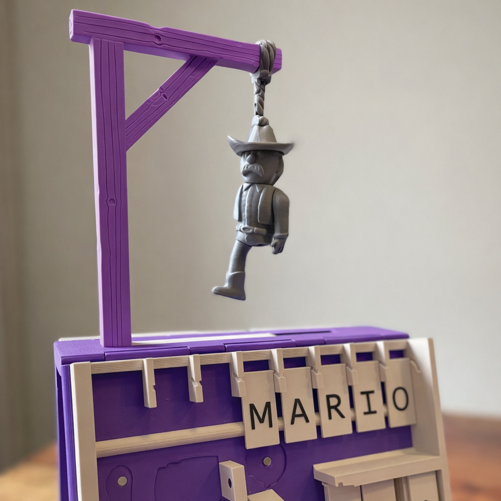 Word Rescue – Buchstaben Ratespiel Buch – 3D Druck | PRNT&mehr