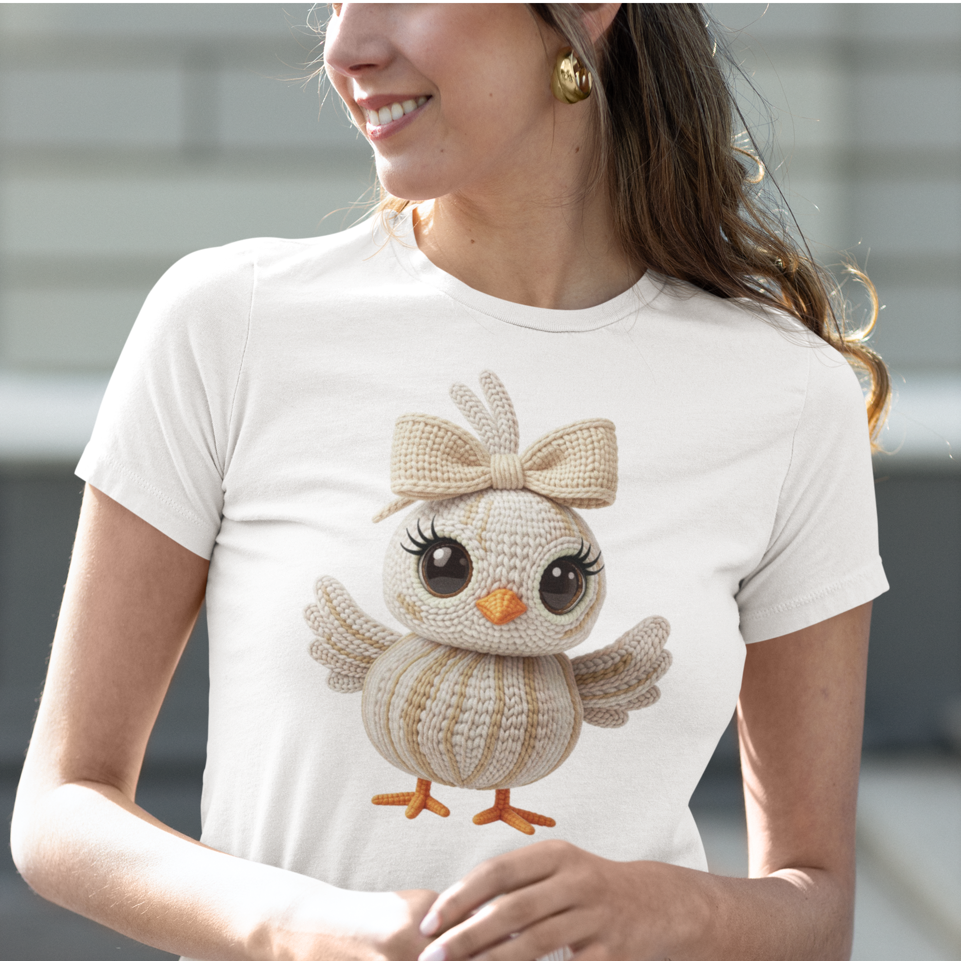 Häkel Osterküken DTF Transfer – Yarn Look | PRNT&more