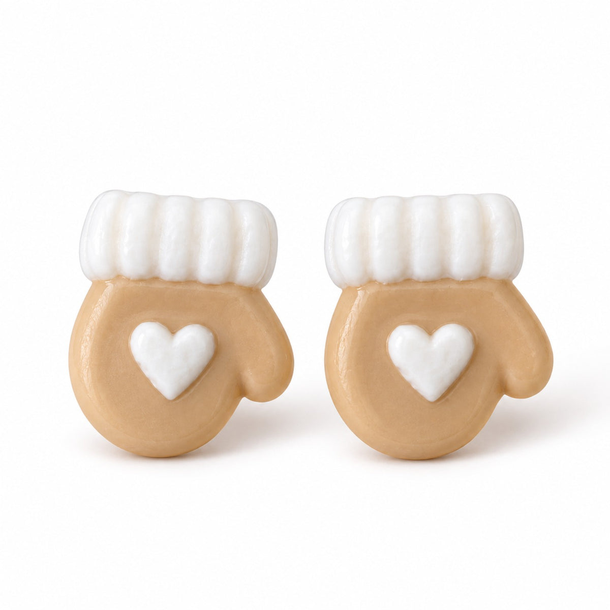 Cozy Fäustling Ohrstecker – 3D-gedruckt