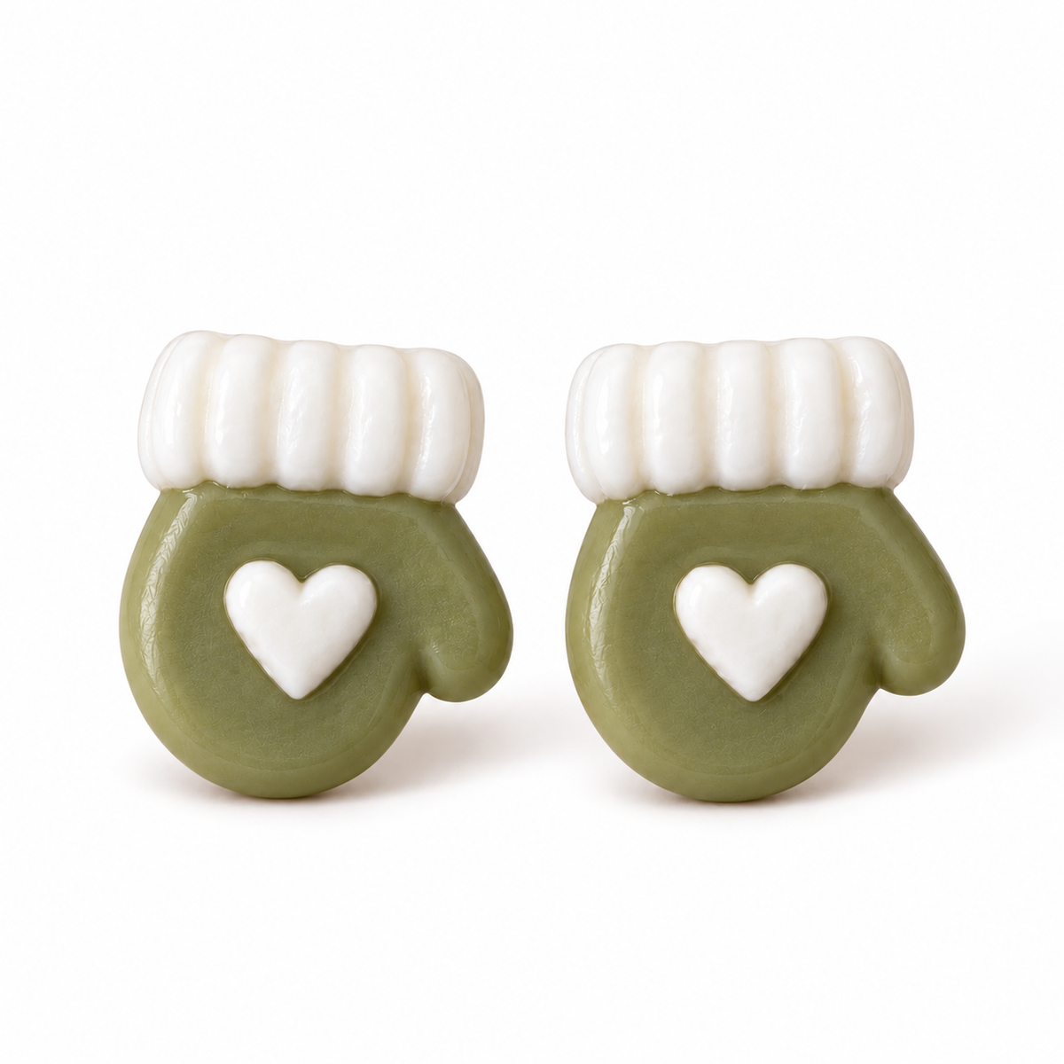 Cozy Fäustling Ohrstecker – 3D-gedruckt